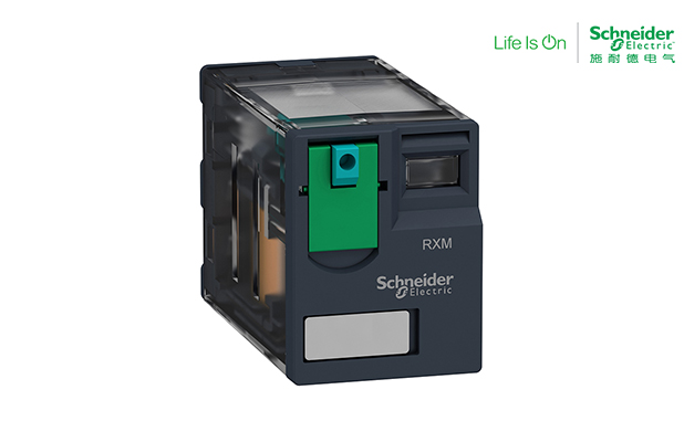 Schneider/施耐德電氣 RXM*A插拔式中間繼電器-有指示燈 （RXM4AB2BD）