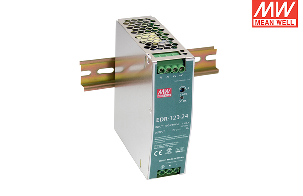 MEAN WELL/明緯電源 EDR-120-24軌道式開關(guān)電源授權(quán)代理經(jīng)銷商